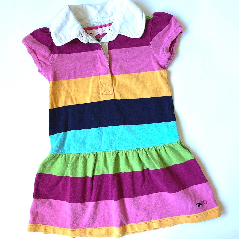 Gap Kids Rugby Shirt Dress 2T
